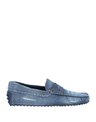 Tod's Loafers In Blue