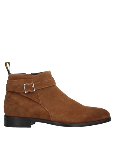 Doucal's Ankle Boots In Beige