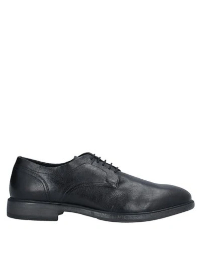 Geox Lace-up Shoes In Black