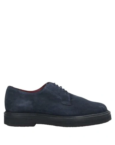 Geox Lace-up Shoes In Dark Blue