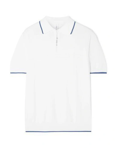 Adam Selman Sport Polo Shirts In White
