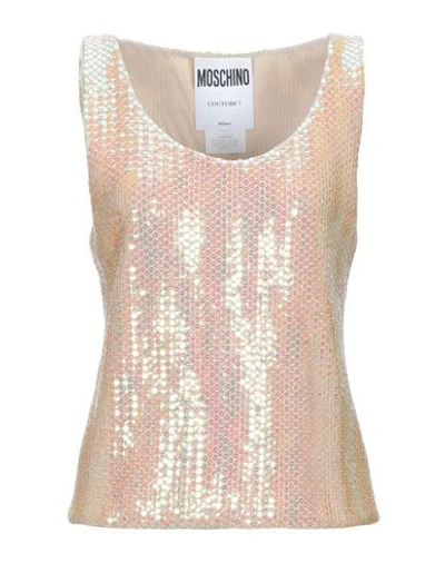 Moschino Tops In Beige