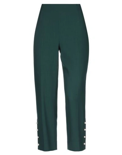 Lela Rose Casual Pants In Green