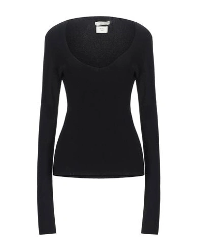Bottega Veneta Sweaters In Black