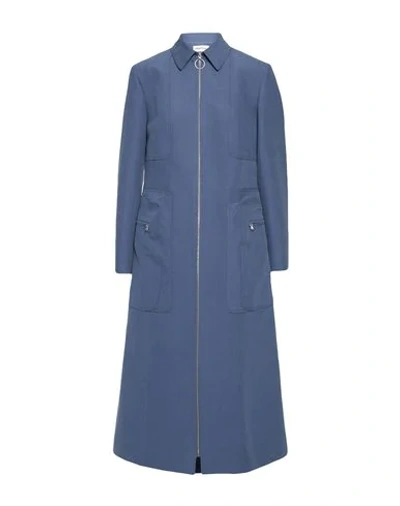 Partow Midi Dress In Slate Blue