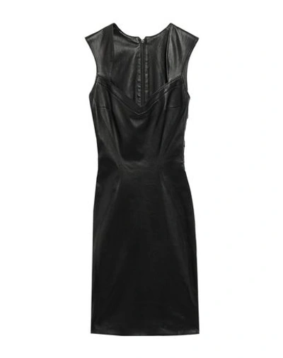 Aphero Short Dresses In Black