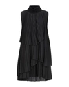 Fabiana Filippi Short Dresses In Black
