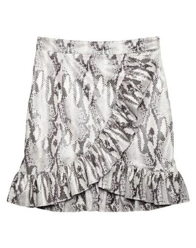 Msgm Midi Skirts In White