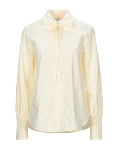 Dondup Shirts In Ivory
