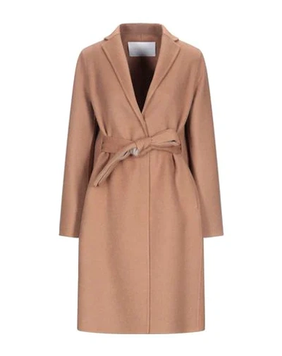 Fabiana Filippi Coats In Camel