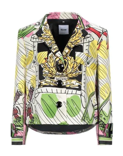 Moschino Cheap And Chic Sartorial Jacket In Light Yellow