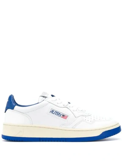 Autry Side Logo Sneakers In White