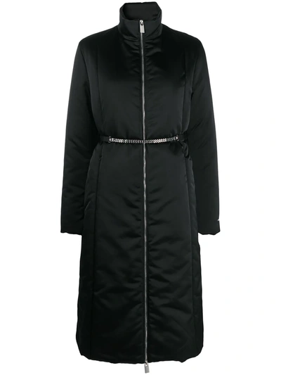 Alyx Padded Chain-embellished Parka In Black