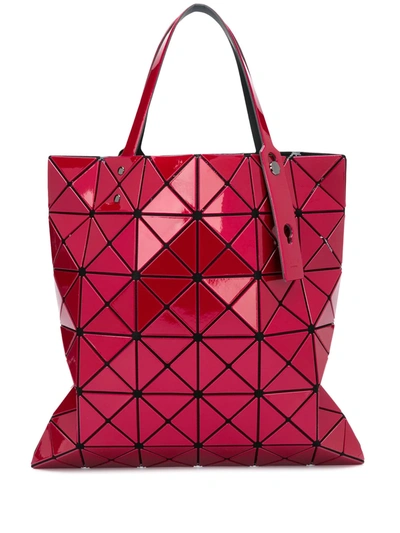 Bao Bao Issey Miyake Lucent Mini Pvc Tote Bag In Black