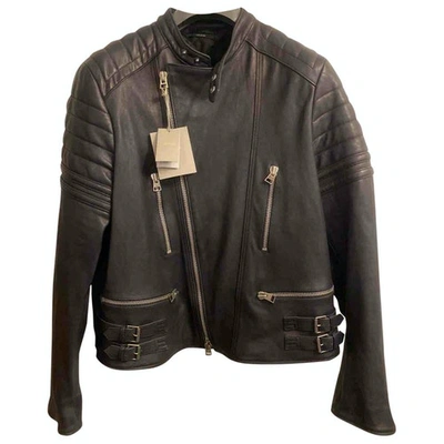 Pre-owned Tom Ford Black Leather Jacket