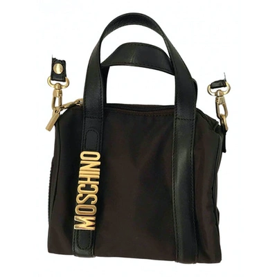 Pre-owned Moschino Crossbody Bag In Brown