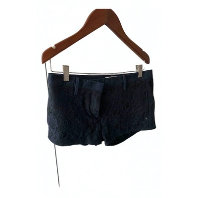 Pre-owned Replay Black Cotton Shorts