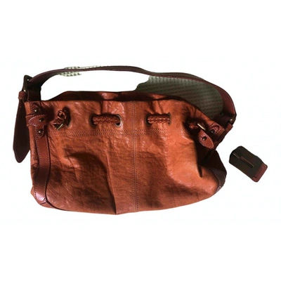 Pre-owned Hugo Boss Leather Handbag