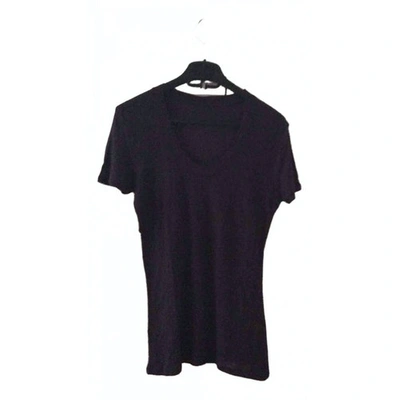 Pre-owned Zadig & Voltaire Navy Wool  Top