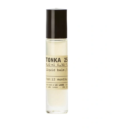 Le Labo Tonka 25 Liquid Balm Fragrance Rollerball In Multi