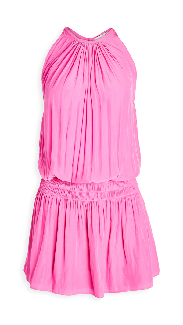 ramy brook hot pink dress