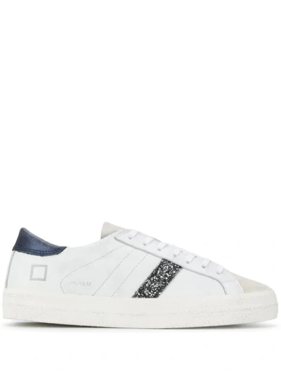 Date Hill Colour-block Leather Trainers In White