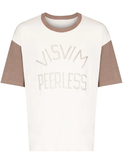 Visvim Peerless Short-sleeve T-shirt In Neutrals
