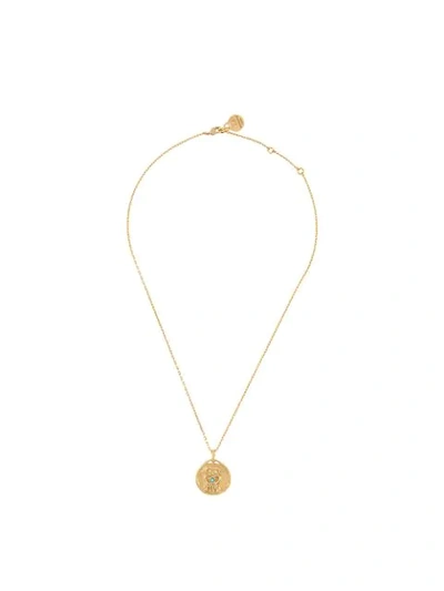 Goossens Talisman Gemini Necklace In Gold