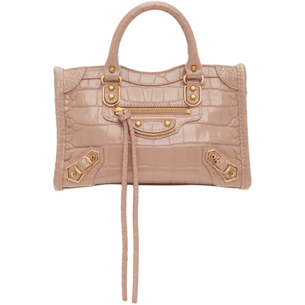 balenciaga metallic edge city s