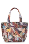 Mz Wallace Medium Metro Deluxe Tote In Crazy Quilt