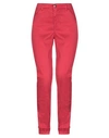 Emporio Armani Pants In Red