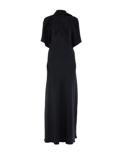 Victoria Beckham Long Dress In Black