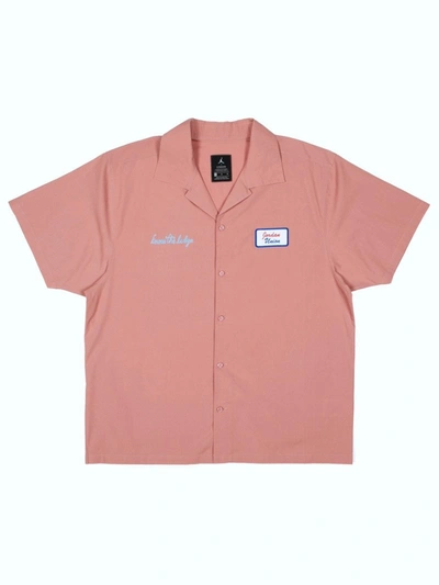 Pre-owned Jordan  X Union Mechanic Shirt Rust Pink