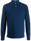 Polo Ralph Lauren Classic Long-sleeve Polo-shirt In Blue