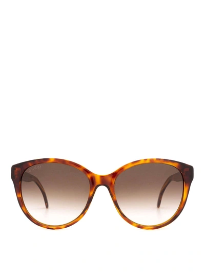 Gucci Gg0631 Brown Havana Sunglasses