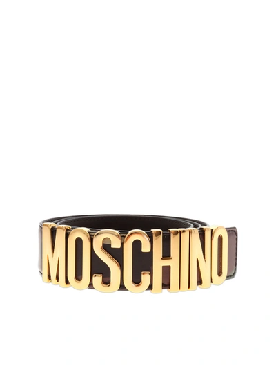 Moschino Logo In Green