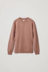 Cos Relaxed Sweatshirt In Pink