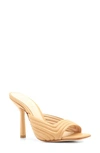 Schutz Women's Addeline High Heel Sandals In Honey Beige Leather