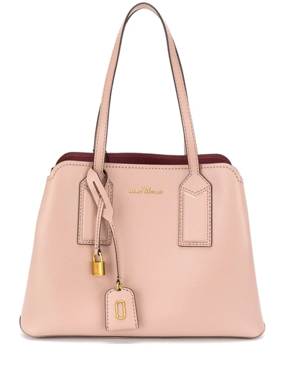 Marc Jacobs The Editor Leather Satchel In Neutrals