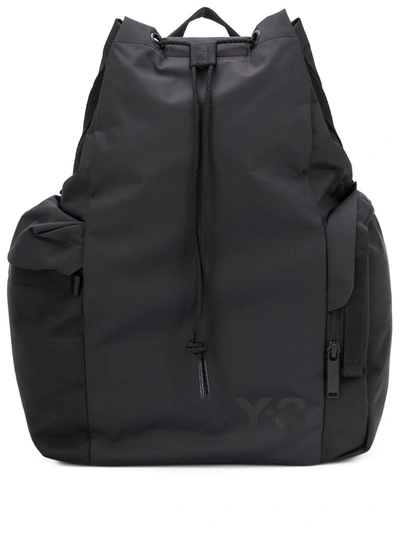 Y-3 Backpack In Black Technical Fabric