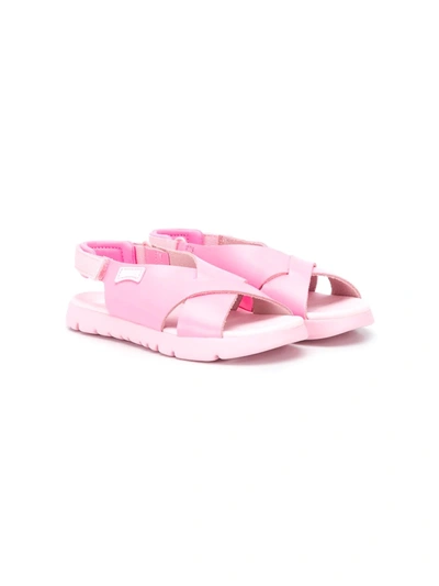 Camper Kids' Toddler Girls Oruga Sandals In Pink