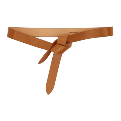 Isabel Marant Brown Lecce Belt In 23nl Natura