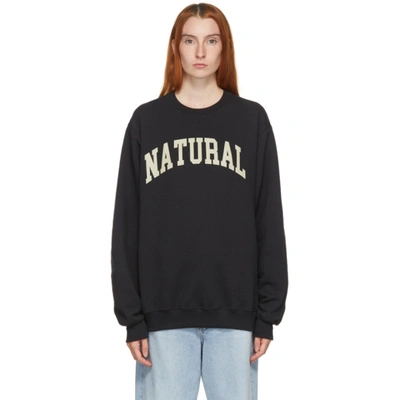 Museum Of Peace And Quiet Black 'natural' Sweatshirt