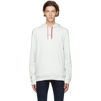 Hugo Off-white Dondy Hoodie In 106 Natural