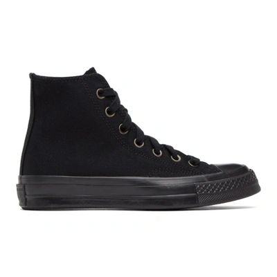 Converse Black Monochrome Chuck 70 High Sneakers In Black/blk