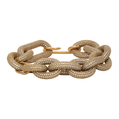 Jil Sander Gold Chain Bracelet In 710 Gold