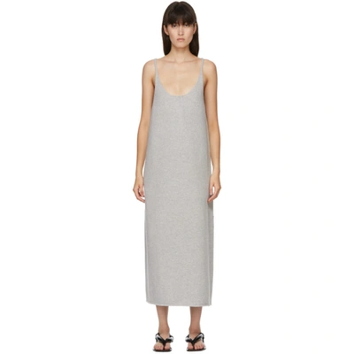 Arch The Ssense Exclusive Grey Knit Tank Dress