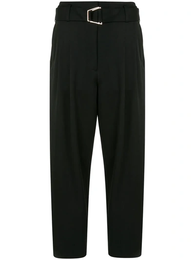3.1 Phillip Lim / フィリップ リム High-waisted Cropped Trousers In Black