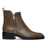 3.1 Phillip Lim Women's Alexa Leather Booties In Taupe