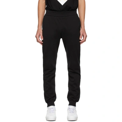 Versace Black Taylor Lounge Pants In A1008 Black